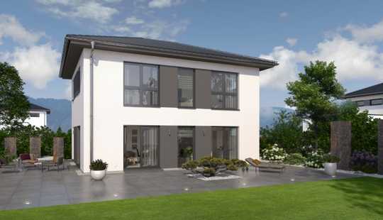 Bild von Modernes Wohnhaus mit wunderschönem Grundstück