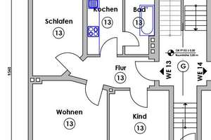 Wohnen im lichtdurchfluteten Erdgeschoss in Hannover-Kleefeld – 30625 Kleefeld, Hannover – Vorschaubild 11