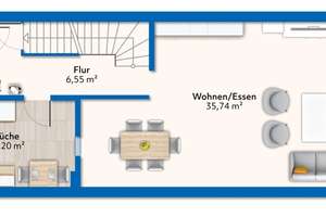 Für die kleine Familie! Reihenmittelhaus mit Garten und Garage – 27753 Bungerhof, Delmenhorst – Vorschaubild 15