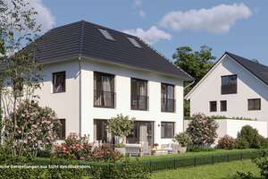 Kirchtrudering: Neubauprojekt Einfamilienhaus – modern und energieeffizient (A+) – Die vollständige Adresse der Immobilie erhältst du vom Anbieter., 81829 Trudering-Riem (Ortsteil), München – Vorschaubild 2