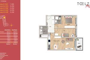 Attraktive 3-Zimmer-Wohnung mit Balkon in München