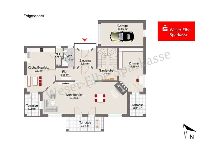 Grundriss Erdgeschoss