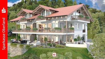 Wohnhighlight über den Dächern von Mittenwald