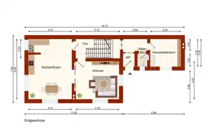 BUIR: ++ HOCHWERTIGE JUGENDSTILVILLA + DOPPELGARAGE + GARTEN IN GUTER LAGE!! ++ – Rhein-Erft-Kreis – Vorschaubild 22