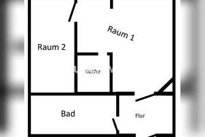 Tauschwohnung: Kompakte 2-Zimmer-Wohnung in Leipzig Nord – Die vollständige Adresse der Immobilie erhältst du vom Anbieter., 4129 Eutritzsch, Leipzig – Vorschaubild 6