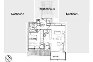 Helle 2-Zimmer-Dachgeschosswohnung mit Balkon in Horkheim – Die vollständige Adresse der Immobilie erhältst du vom Anbieter., 74081 Horkheim, Heilbronn – Vorschaubild 9