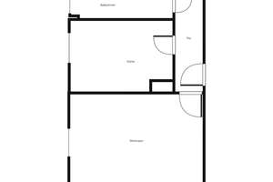 Schöner Wohnen: Günstige 1-Zimmer-Wohnung! – Siedlerstr. 26, 38124 Stöckheim-Leiferde, Braunschweig – Vorschaubild 2