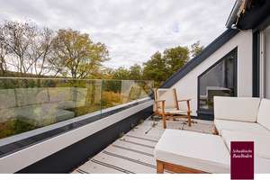 Schönberg: Exklusive 5-Zi.-Maisonette mit Dachterrasse, EBK mit Kochinsel & Parkett +++ – Parasolstraße 29, 70599 Schönberg, Stuttgart – Vorschaubild 17