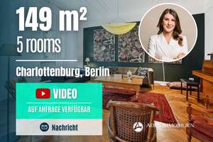 Stuck, Fischgrät & Flügeltüren: Herrschaftliche Familienwohnung in bester Lage Charlottenburgs! – Mommsenstr. 61, 10629 Charlottenburg, Berlin – Vorschaubild 2