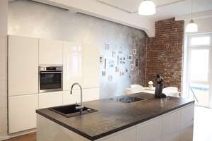 3,5- Raum-Loft Wohnung mit kleinem Garten und Einbauküche in Krefeld Nähe Schönwasserpark – Glockenspitz 140, 47800 Bockum, Krefeld – Vorschaubild 4