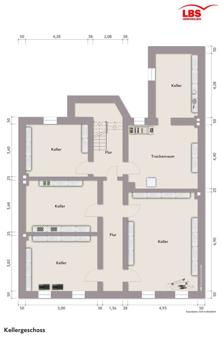 Haupthaus Kellergeschoss