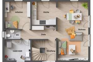 Das Einfamilienhaus mit dem schönen Satteldach - Freundlich und gemütlich – Die vollständige Adresse der Immobilie erhältst du vom Anbieter., 75394 Oberreichenbach – Vorschaubild 7