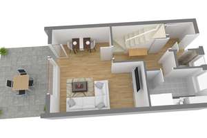 Wohnen mit Wohlfühlcharakter – Gepflegtes Erbpacht-Reihenmittelhaus mit schönem Garten – Die vollständige Adresse der Immobilie erhältst du vom Anbieter., 22419 Langenhorn, Hamburg – Vorschaubild 13