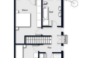 Reiheneckhaus Ulm-Eichberg – Die vollständige Adresse der Immobilie erhältst du vom Anbieter., 89075 Böfingen, Ulm – Vorschaubild 15