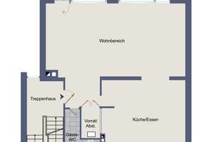 Fast wie ein Haus: viel Raum, eigener Eingang, Blick ins Grüne – Die vollständige Adresse der Immobilie erhältst du vom Anbieter., 65191 Nordost, Wiesbaden – Vorschaubild 15