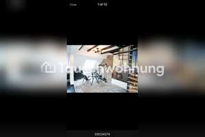 Tauschwohnung: Möblierte Wohnung in der Südstadt mit Dachterrasse