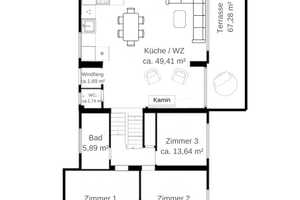 Exklusives Architektenhaus mit Kaminen, Sauna und Fußbodenheizung  – Berlin – Vorschaubild 11