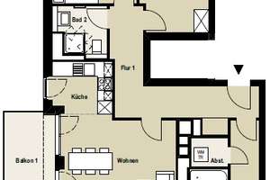Drei Schlafzimmer, zwei Balkone – großzügig wohnen in Mannheim auf 120m² – Heinrich-Wittkamp-Straße 4, 68167 Neckarstadt-Ost/Wohlgelegen, Mannheim – Vorschaubild 10