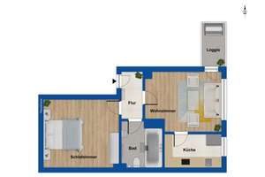 Attraktive Kapitalanlage in Toplage von Mülheim: Gepflegte und vermietete 2-Zimmer-Wohnung – 45468 Altstadt II, Mülheim an der Ruhr – Vorschaubild 9
