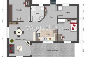 Gut geschnittener Bungalow zum Kauf in Schwarzenbek - Wentzel Dr. – Die vollständige Adresse der Immobilie erhältst du vom Anbieter., 21493 Schwarzenbek – Vorschaubild 2