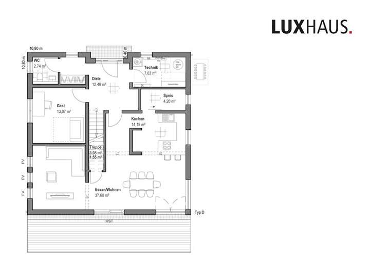 Grundriss Erdgeschoss