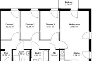 Tauschwohnung: Biete 4 zimmer im Neubau