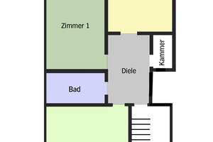 Große, helle Wohnung in Düsseldorf - Derendorf in unmittelbarer Lage zur HSG Hochschule, WG-geeignet – Die vollständige Adresse der Immobilie erhältst du vom Anbieter., 40476 Derendorf, Düsseldorf – Vorschaubild 1