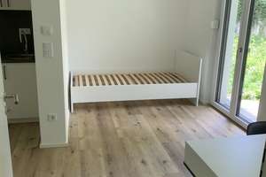 Neuwertige, voll möblierte 1-Zimmer-Wohnung mit Terrasse in Augsburg – Höchstetterstraße 20, 86154 Links der Wertach-Süd, Augsburg – Vorschaubild 3