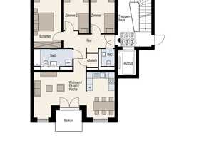 Vier-Zimmer-Neubauwohnung mit Balkon – August-Dosenbach-Straße 21a, 76189 Karlsruhe – Vorschaubild 6