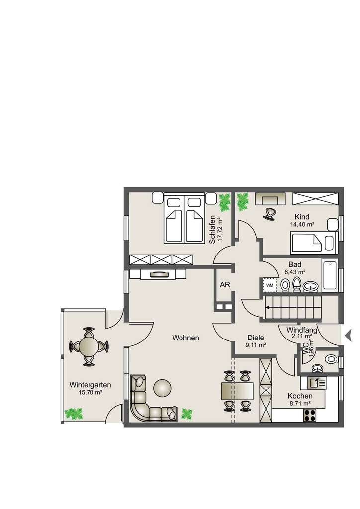 Immobilie in Eichenau - Einfamilienhaus in Eichenau - Bild 1