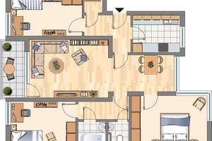 Schöne 4-Zimmer-Wohnung in Dortmund Scharnhorst – Noskestraße 9, 44328 Scharnhorst-Ost, Dortmund – Vorschaubild 9