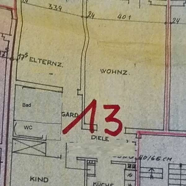 *** helle und schöne 3-Zimmer-Wohnung mit Balkon ***