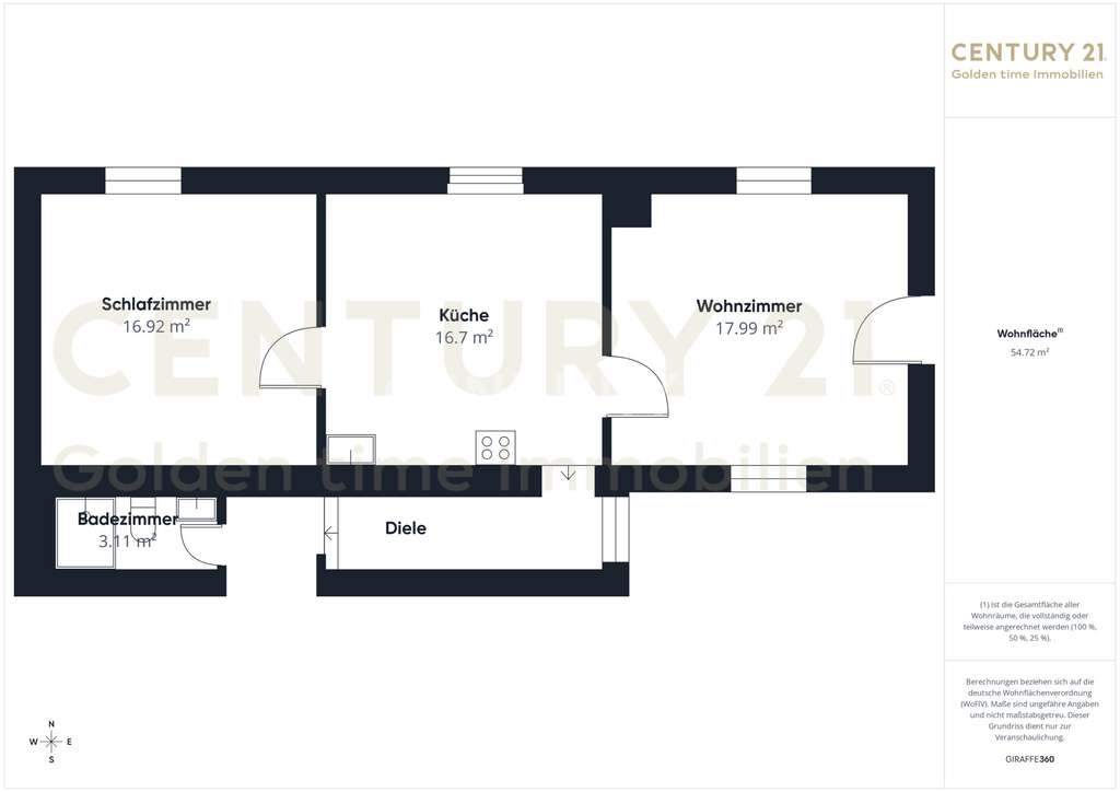 Immobilie in Altenmarkt an der Alz - 2-Zimmer-Wohnung mit Balkon & Stellplatz - Bild 4