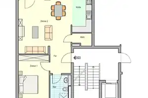 provisionsfrei - 2-Zimmerwohnung mit Loggia und Tiefgaragenstellplatz – Steckfeldstr. 43, 70599 Stuttgart – Vorschaubild 5