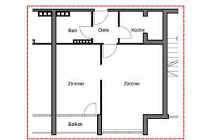 Perfekte 1,5 Zimmer-Wohnung mit sonnigem Balkon Nähe Ostbahnhof – Lucile-Grahn-Straße 26, 81675 Haidhausen Nord, München – Vorschaubild 19