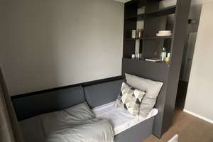 mio Smart Apartment: Vollmöbliertes 1-Zimmer-Apartment mit Designerküche, WLAN – Himmelgeister Straße 66a, 40225 Bilk, Düsseldorf – Vorschaubild 2