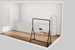 Möbliertes 1-Zimmer-Apartment in top Lage von Mannheim – 68163 Lindenhof, Mannheim – Vorschaubild 5