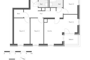 Geräumige 4-Zimmerwohnung mit zwei Bädern im Erstbezug – Daumstr. 54B, 13599 Haselhorst, Berlin – Vorschaubild 10