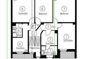 Neu renovierte schöne Altbau 2-Zimmer-Wohnung in zentraler Lage – Hugostraße 10, 42281 Barmen, Wuppertal – Vorschaubild 7