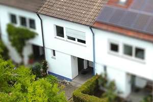 Gepflegtes Reihenhaus am Eselsberg - Garten, Dachterrasse mit Weitblick und Garage
