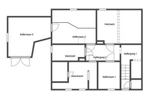 Großes Einfamilienhaus mit Gartenparadies, Gäste- und Nutzflächen sowie mehreren Garagen – Die vollständige Adresse der Immobilie erhältst du vom Anbieter., 36414 Unterbreizbach – Vorschaubild 19
