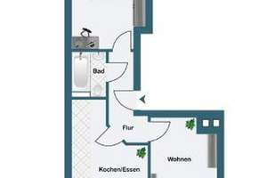 2,5-Zimmer-Wohnung in Düsseldorf-Stadtmitte - Nähe Königsallee – 40217 Friedrichstadt, Düsseldorf – Vorschaubild 15