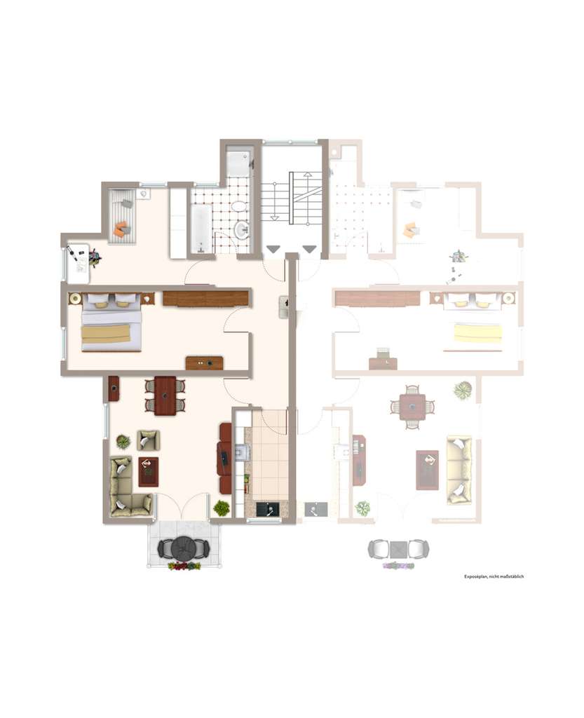 Immobilie in Untereisesheim - Kapitalanlage mit Aussicht! (DG, re.)
ca. 75,10 m² Wfl.,
4,10 % Rendite, 
12.650,-- € p. a.,
Mie - Bild 3
