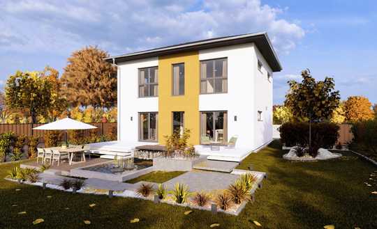 MODERNES WOHNHAUS MIT ELEGANTEM WALMDACH