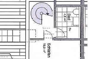 Lichtdurchflutete 3-Zimmer-Maisonette-Wohnung mit Charm 2 Balkone, 2 Bäder und EBK – Grabaustraße 20, 4179 Leipzig – Vorschaubild 14