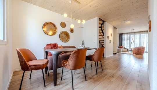 Bild von Helles Reiheneckhaus in optimaler Südausrichtung mit großem Garten.