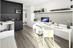 Apartment in Campus Viva VI - near Olympiapark – Am Oberwiesenfeld 9, 80809 Am Riesenfeld, München – Vorschaubild 2