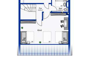 ONLY 10 MINUTES TO CLAY! Approx. 150 m² townhouse with 5-room, 4-bed, garden + garage *Pets allowed* – Die vollständige Adresse der Immobilie erhältst du vom Anbieter., 55246 Mainz-Kostheim, Wiesbaden – Vorschaubild 27