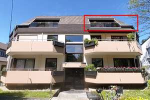 Wohnen am Godesberger Villenviertel: Stilvolle Dachgeschosswohnung mit gehobener Ausstattung