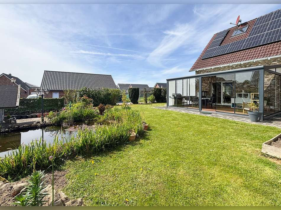Ansicht West - Sommergarten